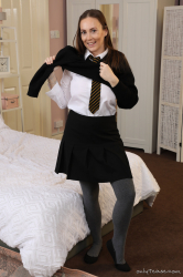 College-Uniform-Gray-Tights