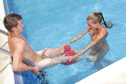 Girl-In-The-Swimming-Pool