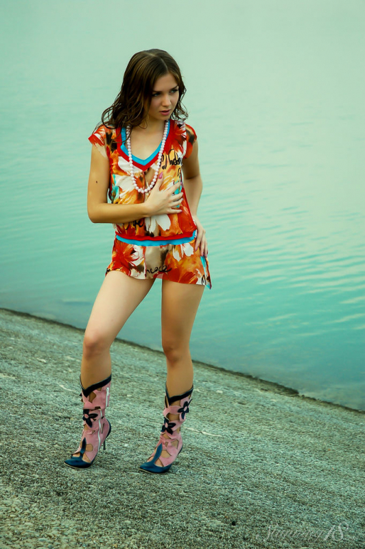 Eivor  With Boots on the Beach