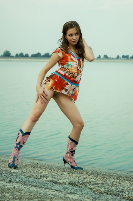 Eivor  With Boots on the Beach