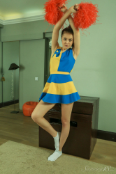 Catherine--On-My-Cheerleading-Uniform