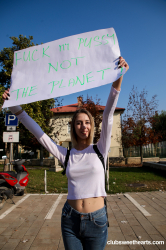 Fuck-my-pussy,-NOT-the-planet!