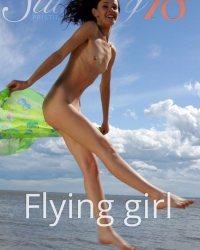 Flying girl