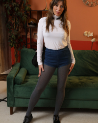 Shorts Gray Tights