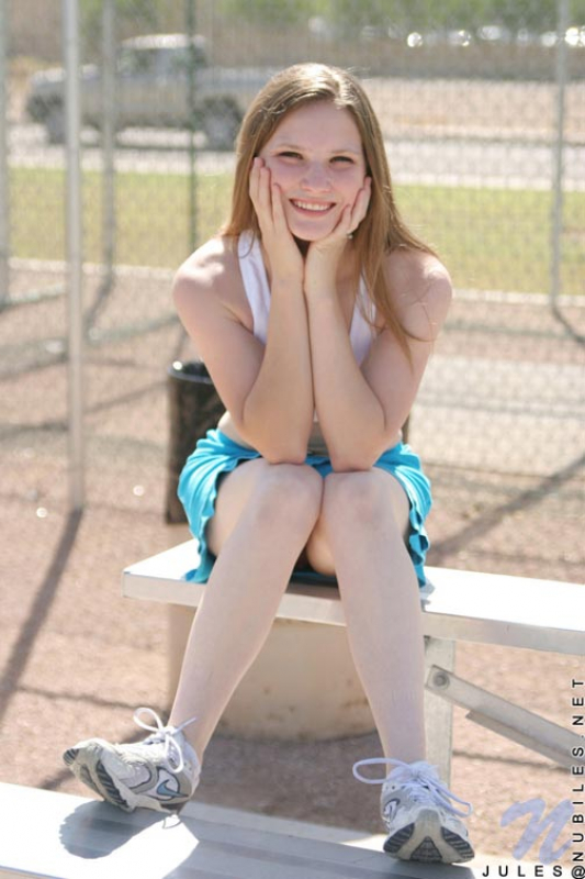 Blue Skirt