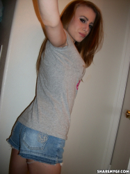 Selfshot-Jean-Shorts