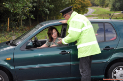 Seducing-the-parking-guard