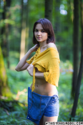 Lara-Is-Bare-In-The-Russian-Woods