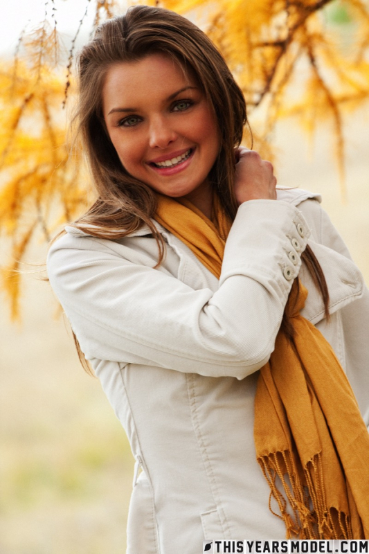 Michelle Jean On A Cold Day In Canada