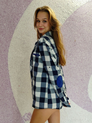 Blue-Checkered-Shirt