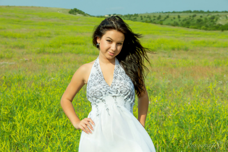 Cara  Sun in the Field