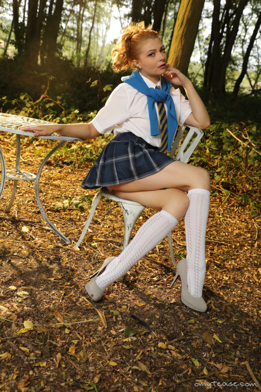 College Uniform Knee High Socks