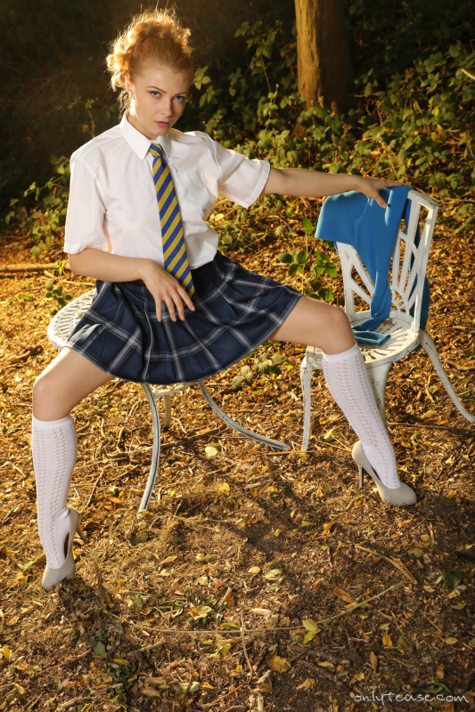 College Uniform Knee High Socks