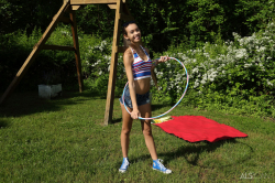 Hula-and-Hooping